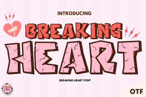 Breaking Heart Typeface Review: A Handwritten Display Font for Emotional Campaigns
