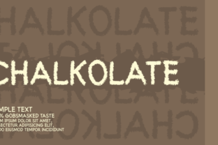 Chalkolate Font: A Marketer’s Secret Weapon for Bold Campaigns