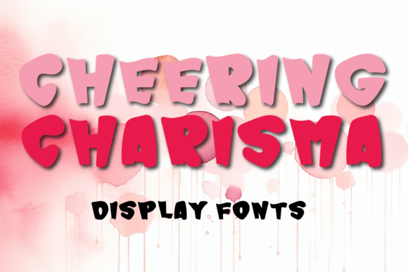 Cheering Charisma: The Ultimate Display Font for Vibrant Editorial Design