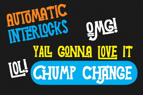 Chump Change Font: A Bold Display Typeface for Marketers