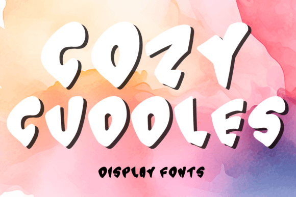 Cozy Cuddles: The Perfect Display Font for Warm Editorial Design