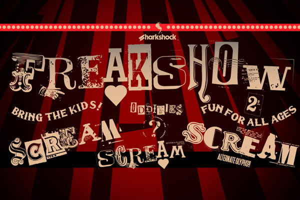 Freakshow Font Review and Free Download