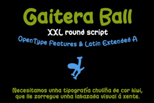 Gaitera Ball Font for Polished Branding and Display Design