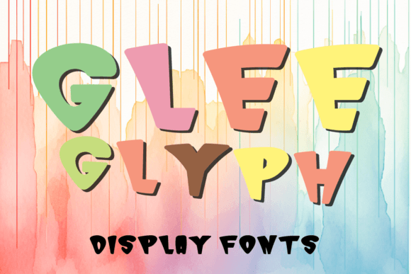 Glee Glyph Display Font Review for Crafters