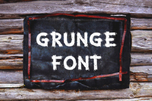 Grunge Font for Bold, Beautiful Craft Projects