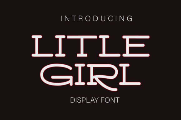 Litle Girl: The Quirky Display Font for Authentic Brand Identity