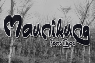 Maunikung Font: A Modern Display Typeface for Creative Makers