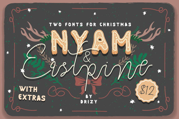 NYAM Eastpine: A Festive Font for Digital Design