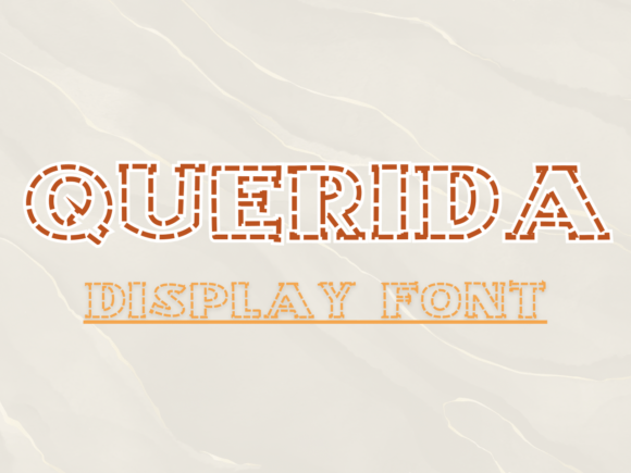 Querida: The Unique Display Font for Polished Brand Identity