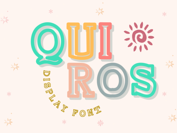 Quiros Display Typeface: Elevate Your Brand Identity