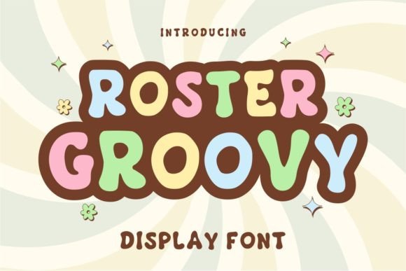 Roster Groovy: The Perfect Retro Serif for Craft and Design