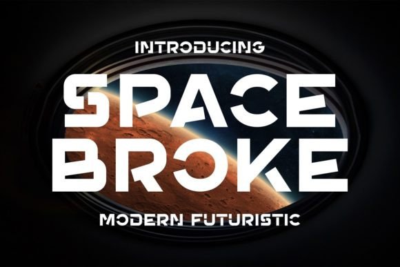 Space Broke Font: A Bold Display Typeface for Memorable Campaigns