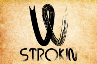 Strokin Font: A Display Typeface for Bold Digital Statements