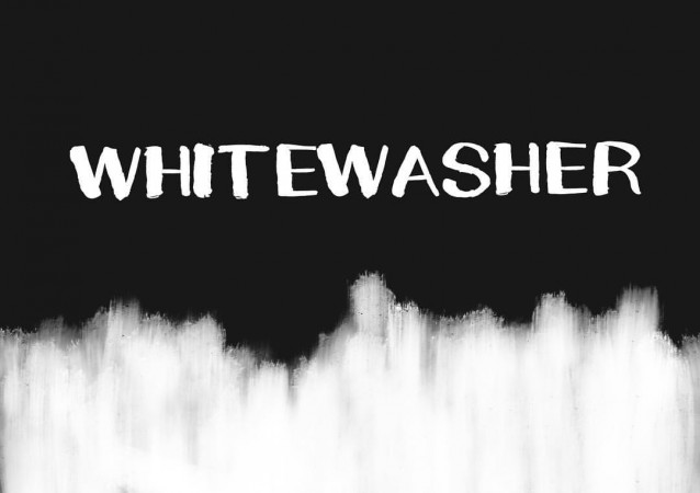 Whitewasher Font: A Brush Script for Editorial Design